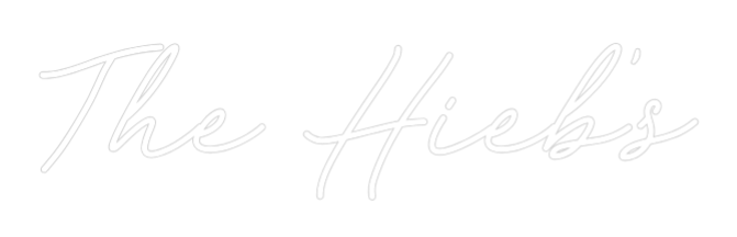 CREATE YOUR OWN WEDDING NEON SIGN The Hieb's