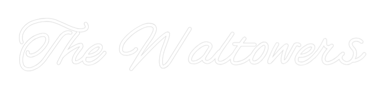 CREATE YOUR OWN WEDDING NEON SIGN The Waltowers