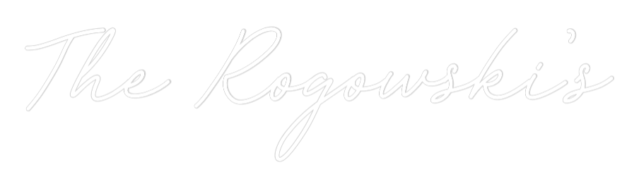 CREATE YOUR OWN WEDDING NEON SIGN The Rogowski’s