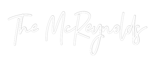 CREATE YOUR OWN WEDDING NEON SIGN The McReynolds