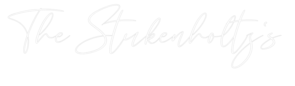 CREATE YOUR OWN WEDDING NEON SIGN The Stukenhol...