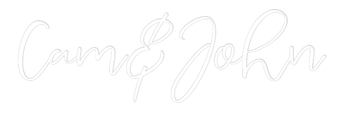 CREATE YOUR OWN WEDDING NEON SIGN Cam&John
