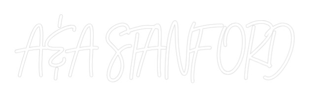 CREATE YOUR OWN WEDDING NEON SIGN A&A STANFORD