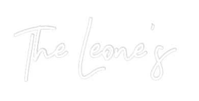 CREATE YOUR OWN WEDDING NEON SIGN The Leone’s