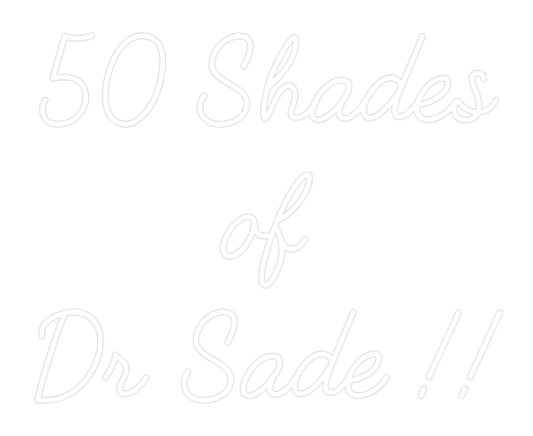 CREATE YOUR OWN WEDDING NEON SIGN 50 Shades
of...