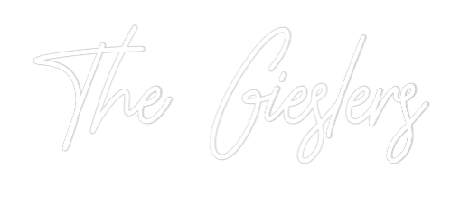 CREATE YOUR OWN WEDDING NEON SIGN The Gieslers