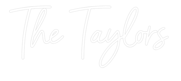 CREATE YOUR OWN WEDDING NEON SIGN The Taylors