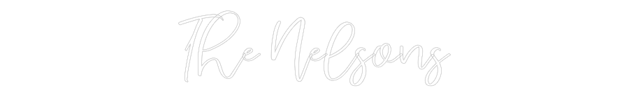 CREATE YOUR OWN WEDDING NEON SIGN The Nelsons