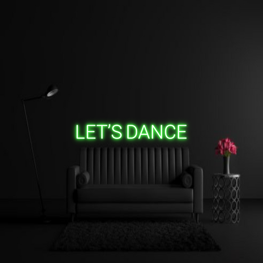 CREATE YOUR OWN WEDDING NEON SIGN LET’S DANCE
