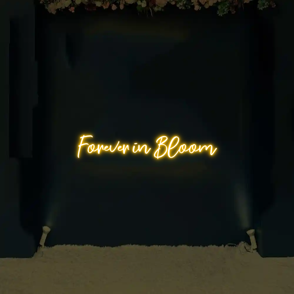 CREATE YOUR OWN WEDDING NEON SIGN Forever in Bl...
