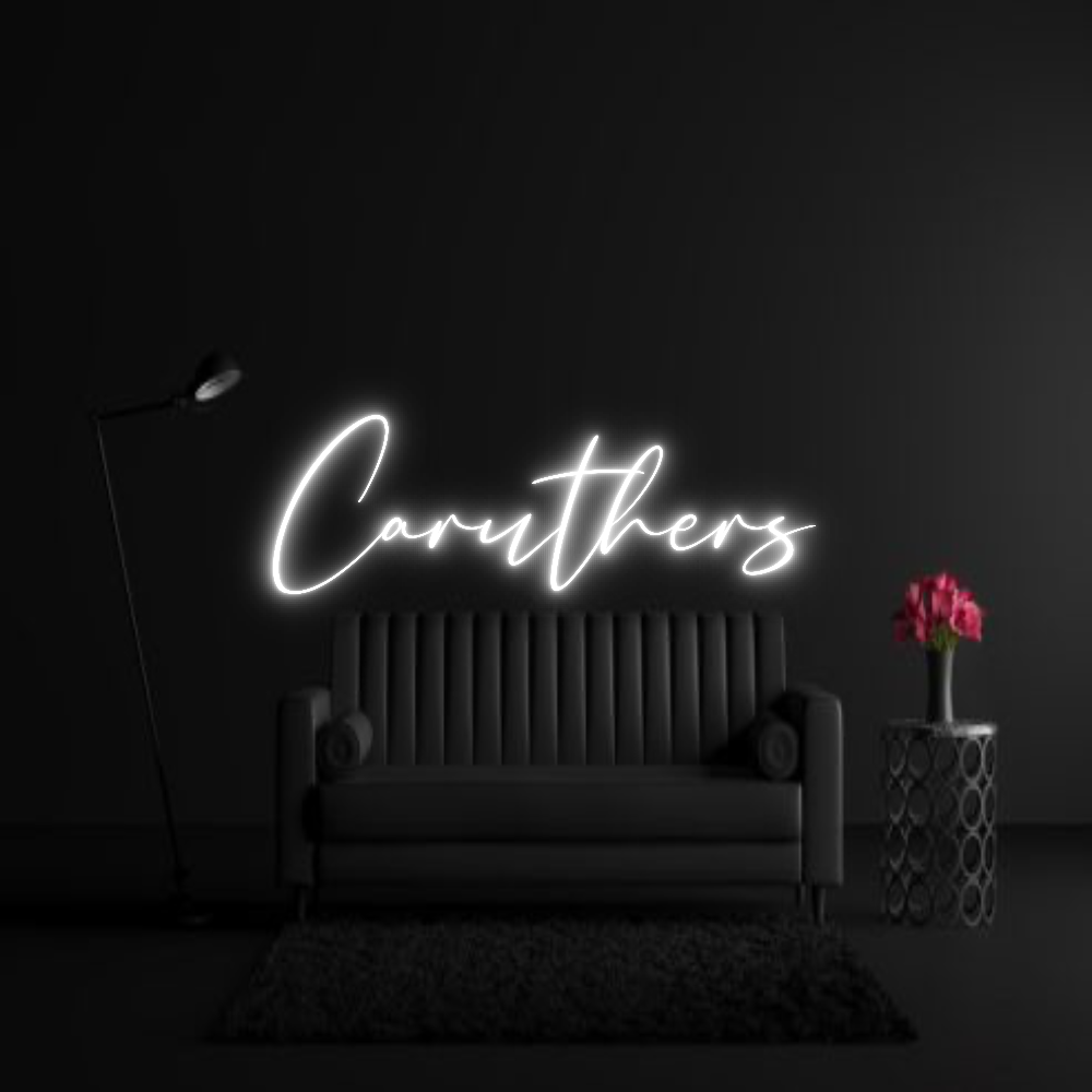 CREATE YOUR OWN WEDDING NEON SIGN Caruthers