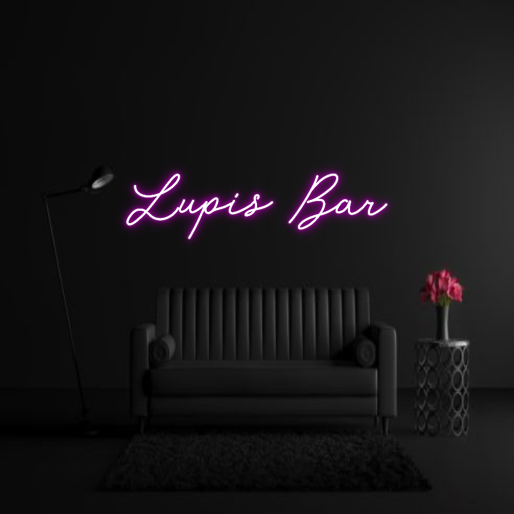 CREATE YOUR OWN WEDDING NEON SIGN Lupis Bar
