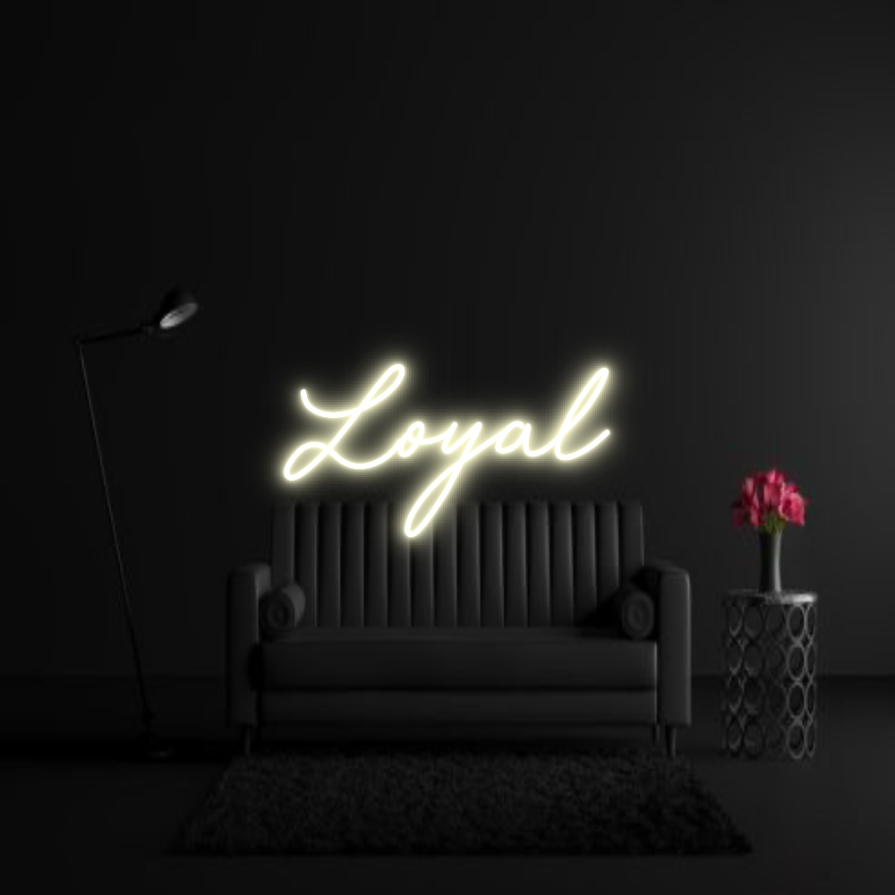 CREATE YOUR OWN WEDDING NEON SIGN Loyal