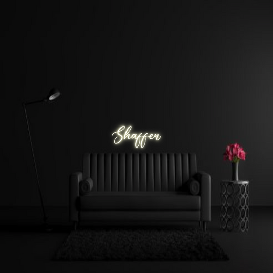 CREATE YOUR OWN WEDDING NEON SIGN Shaffer