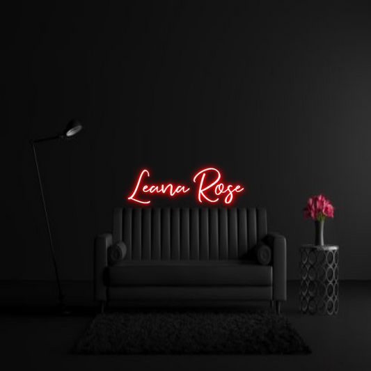CREATE YOUR OWN WEDDING NEON SIGN Leana Rose