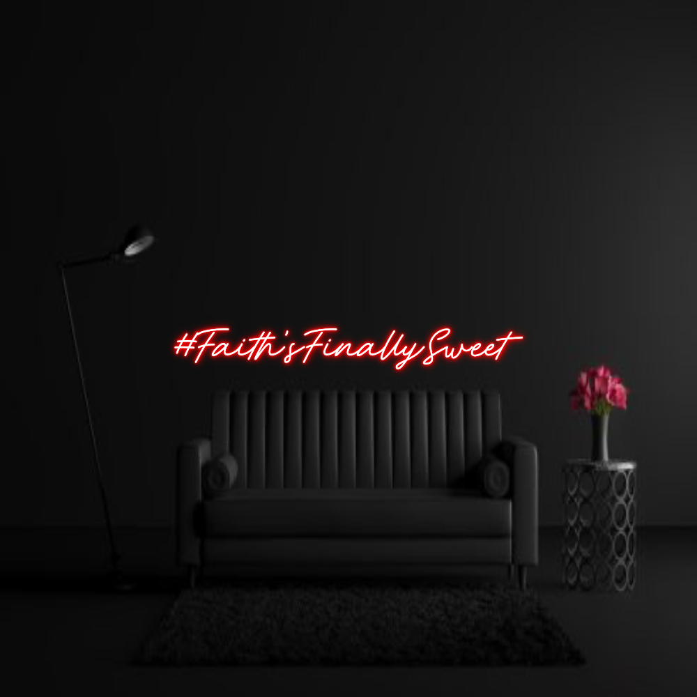CREATE YOUR OWN WEDDING NEON SIGN #Faith’sFinal...