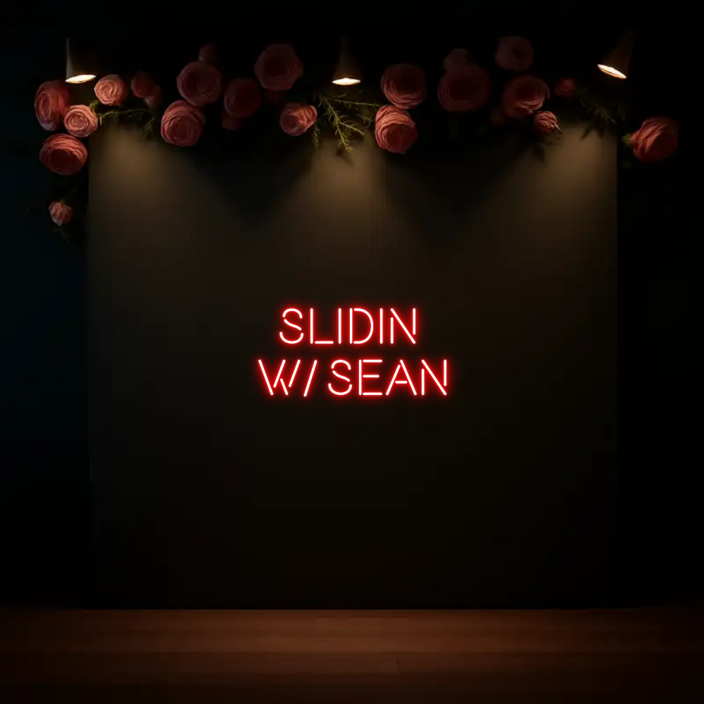 CREATE YOUR OWN WEDDING NEON SIGN Slidin 
w/ S...