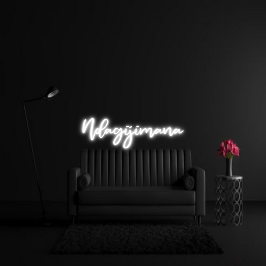 CREATE YOUR OWN WEDDING NEON SIGN Ndagijimana