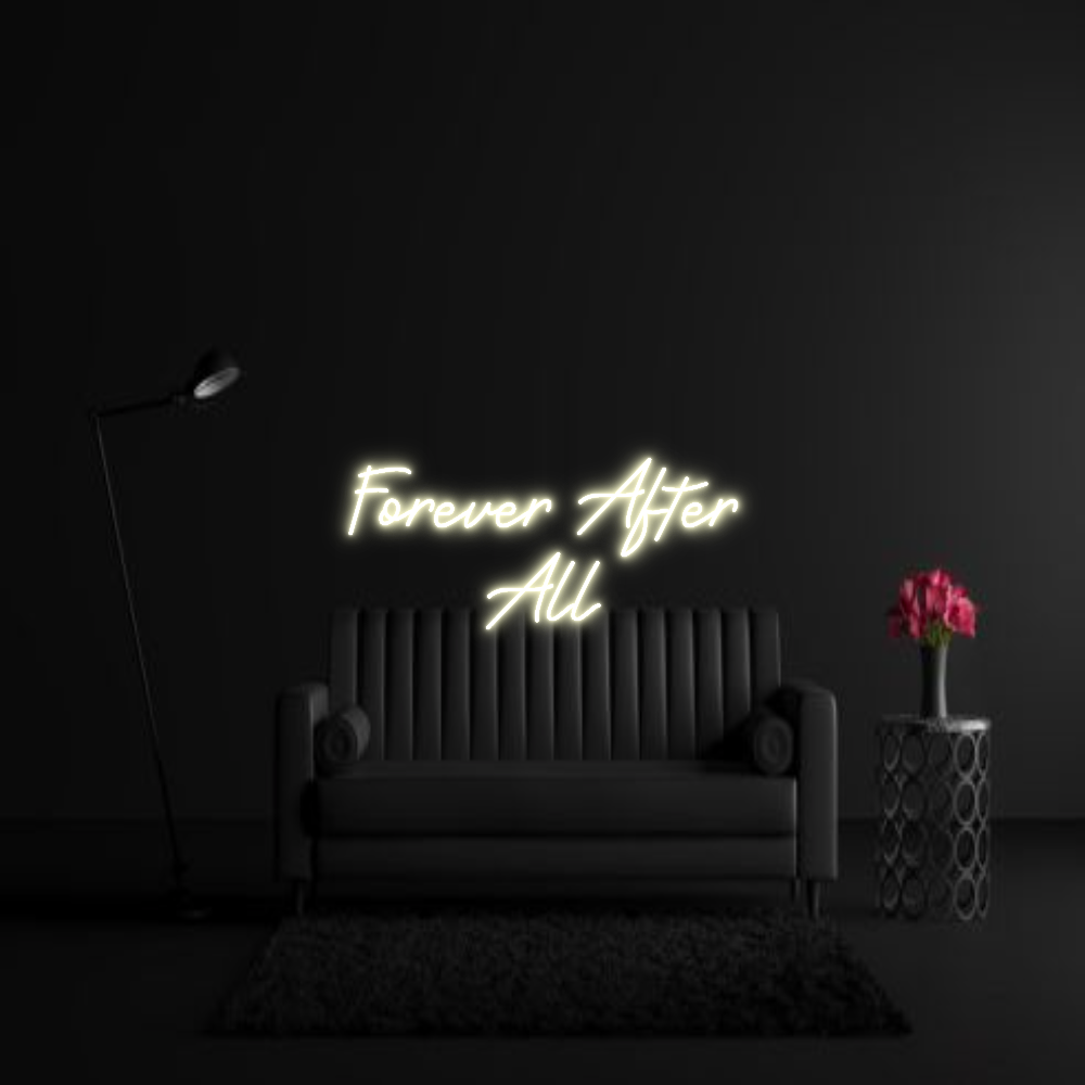 CREATE YOUR OWN WEDDING NEON SIGN Forever After...