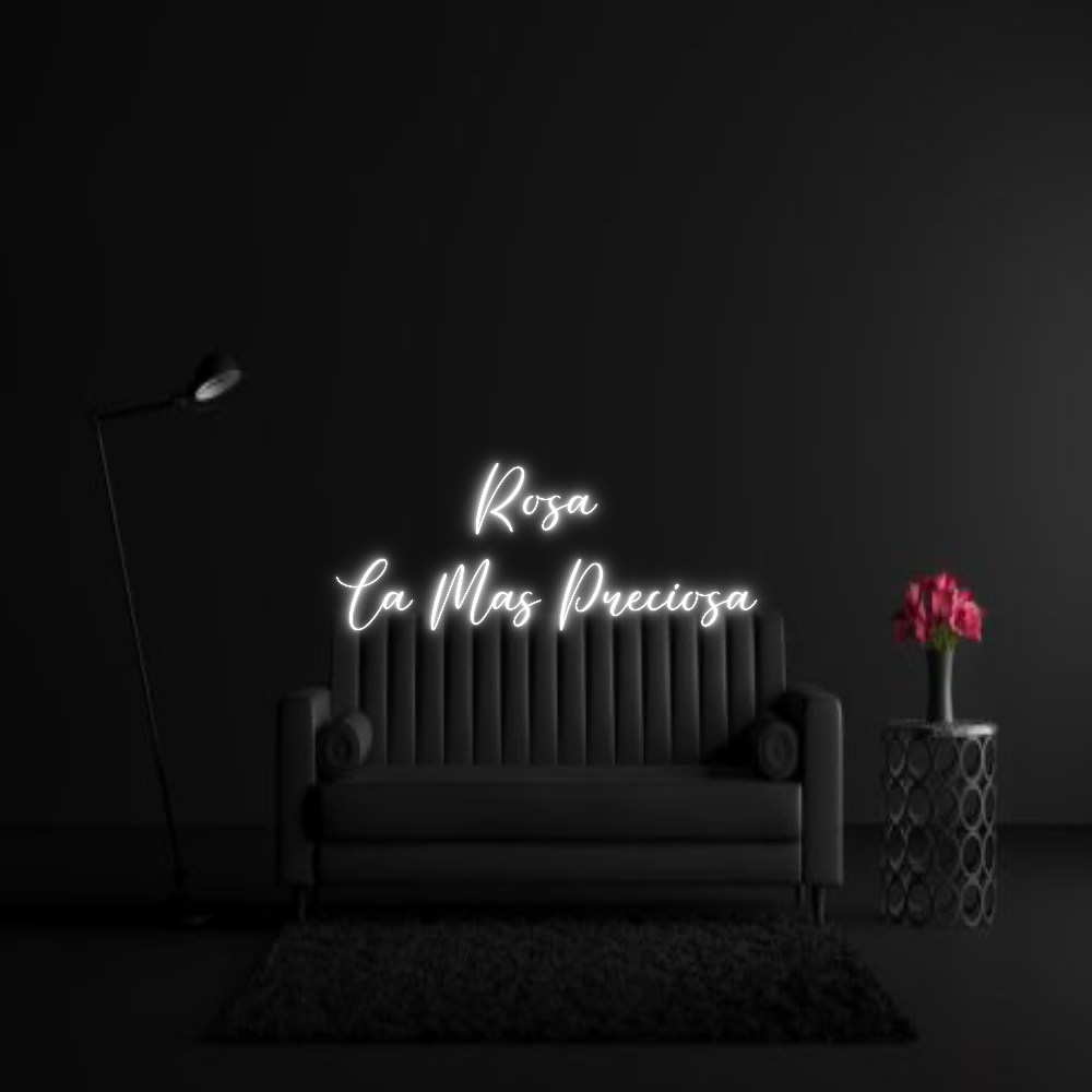 CREATE YOUR OWN WEDDING NEON SIGN Rosa 
La Mas...