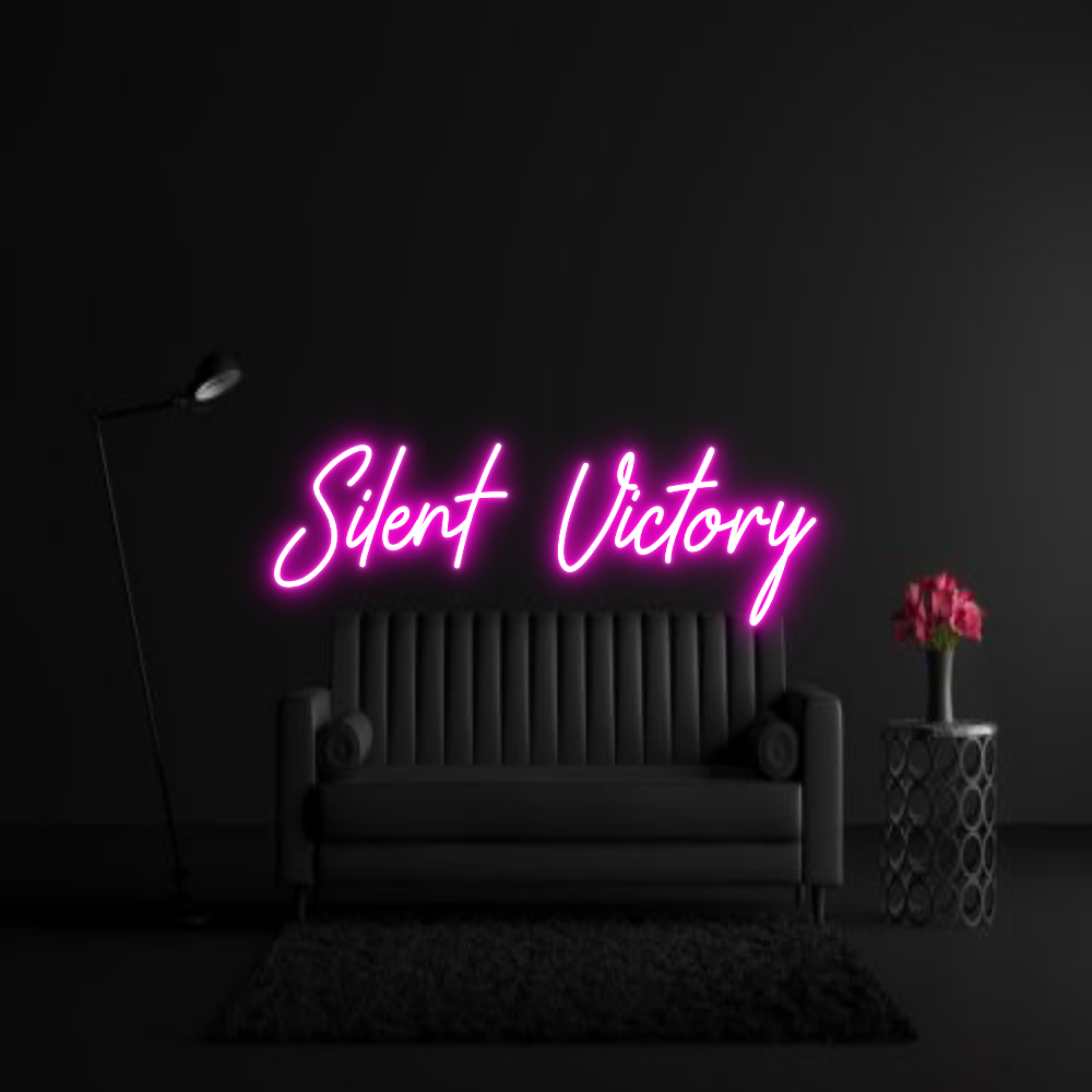 CREATE YOUR OWN WEDDING NEON SIGN Silent Victory