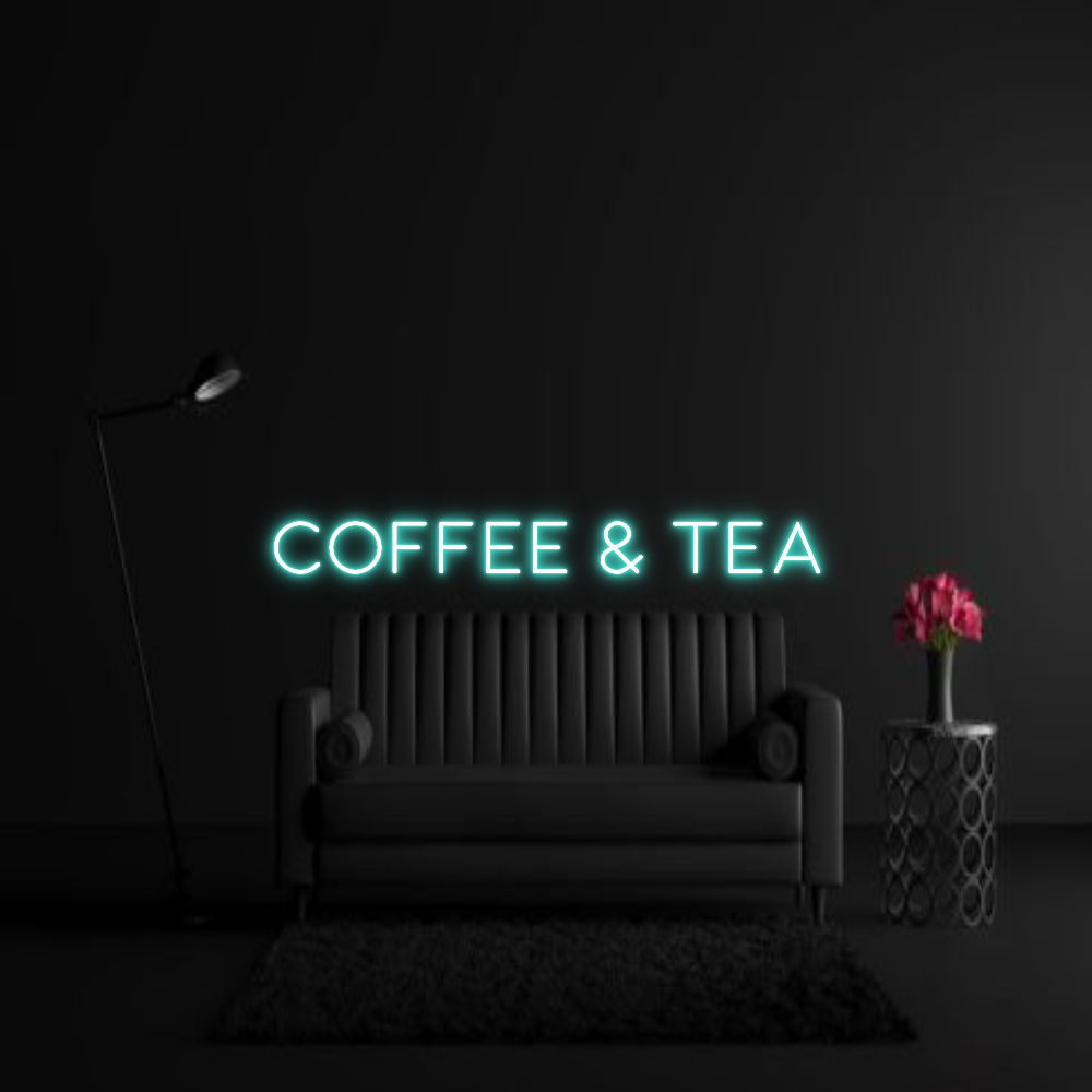 CREATE YOUR OWN WEDDING NEON SIGN Coffee & Tea