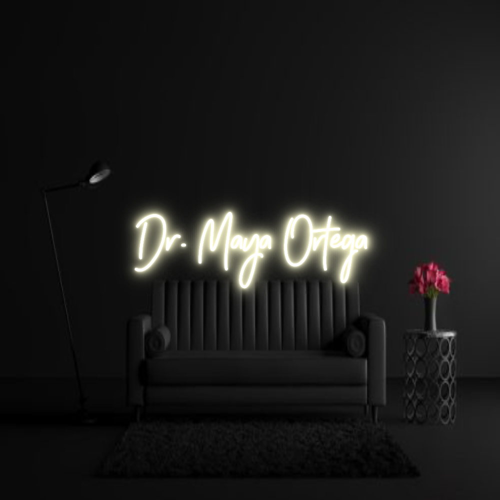 CREATE YOUR OWN WEDDING NEON SIGN Dr. Maya Orte...