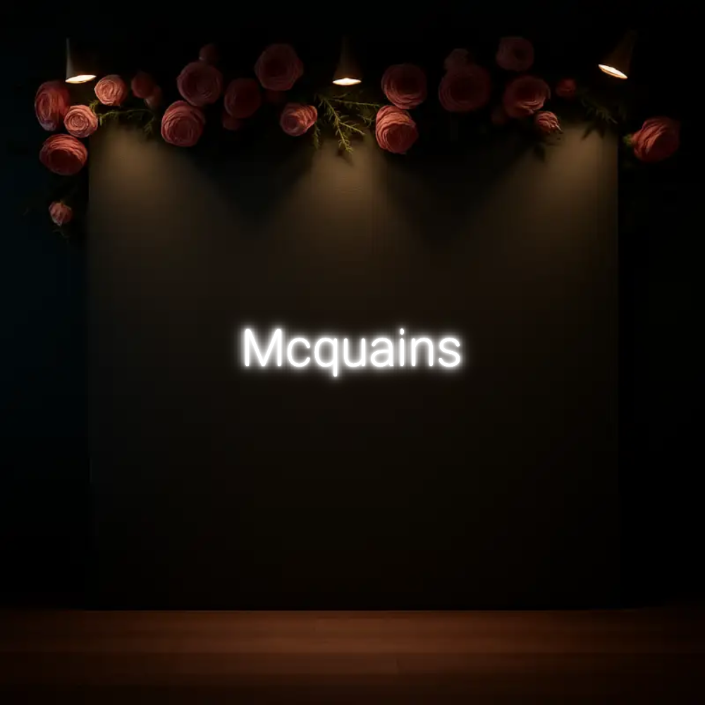 CREATE YOUR OWN WEDDING NEON SIGN Mcquains
