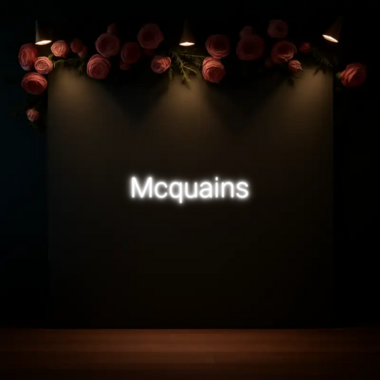 CREATE YOUR OWN WEDDING NEON SIGN Mcquains
