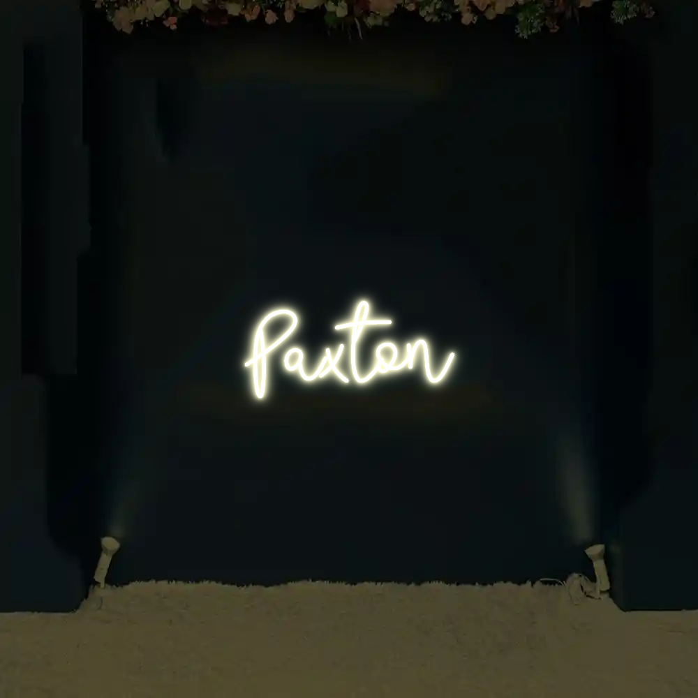 CREATE YOUR OWN WEDDING NEON SIGN Paxton