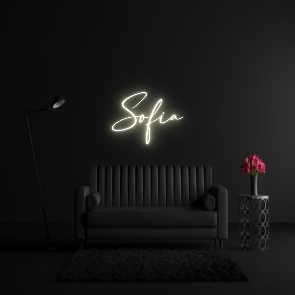 CREATE YOUR OWN WEDDING NEON SIGN Sofia