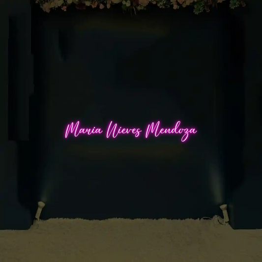 CREATE YOUR OWN WEDDING NEON SIGN Maria Nieves ...