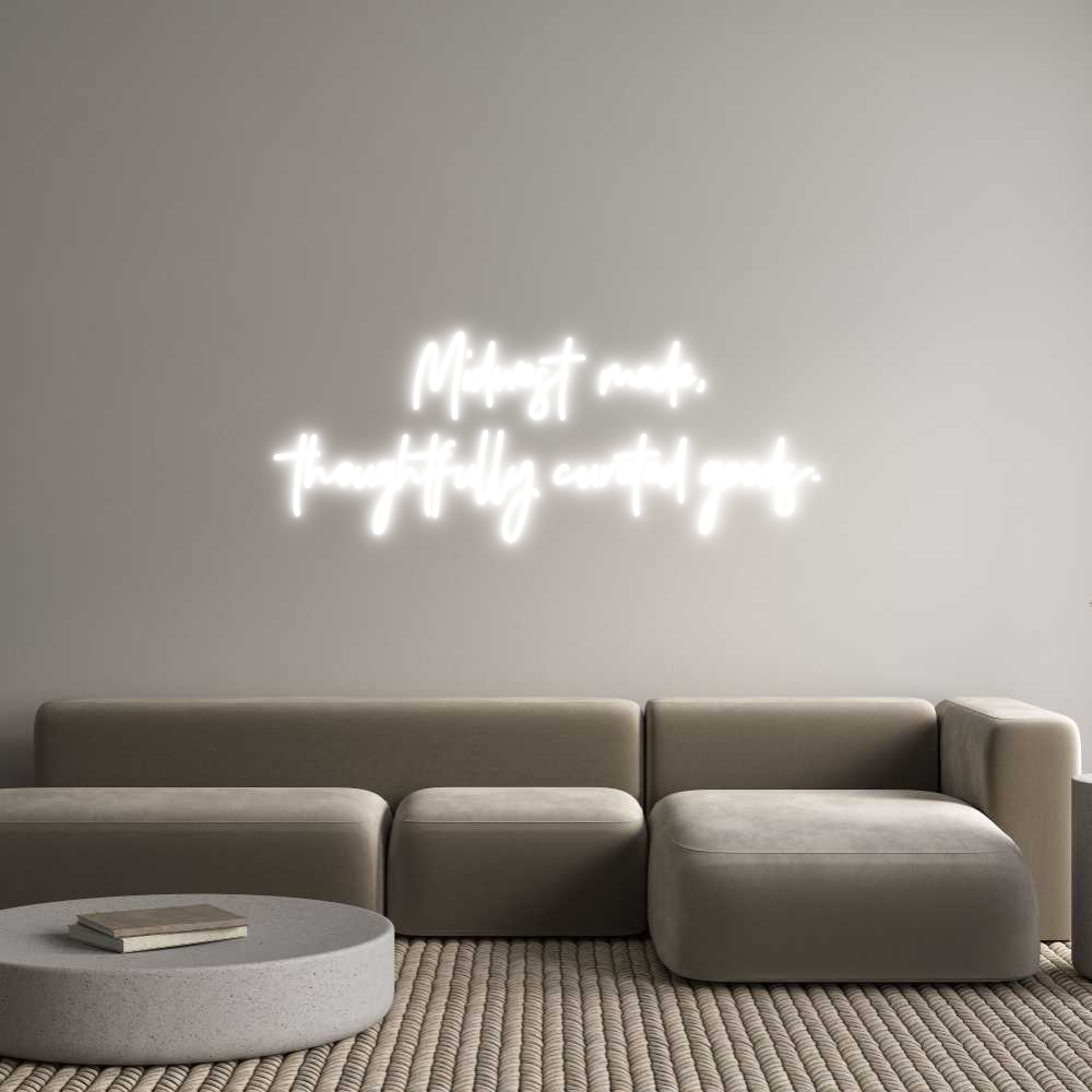CREATE YOUR OWN CUSTOM NEON Midwest made,...