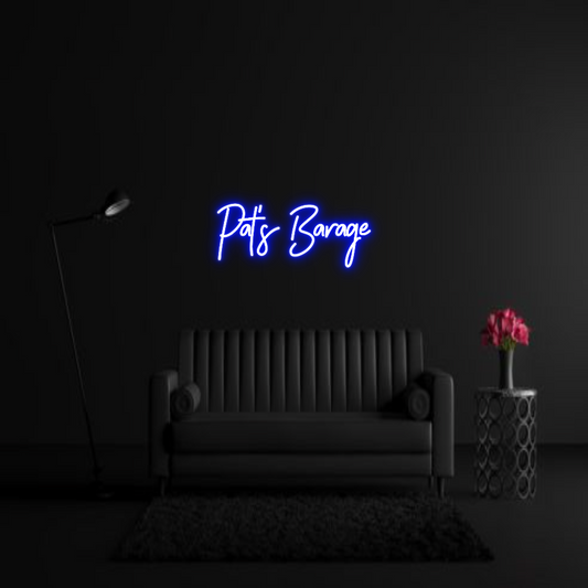 CREATE YOUR OWN WEDDING NEON SIGN Pat's Barage