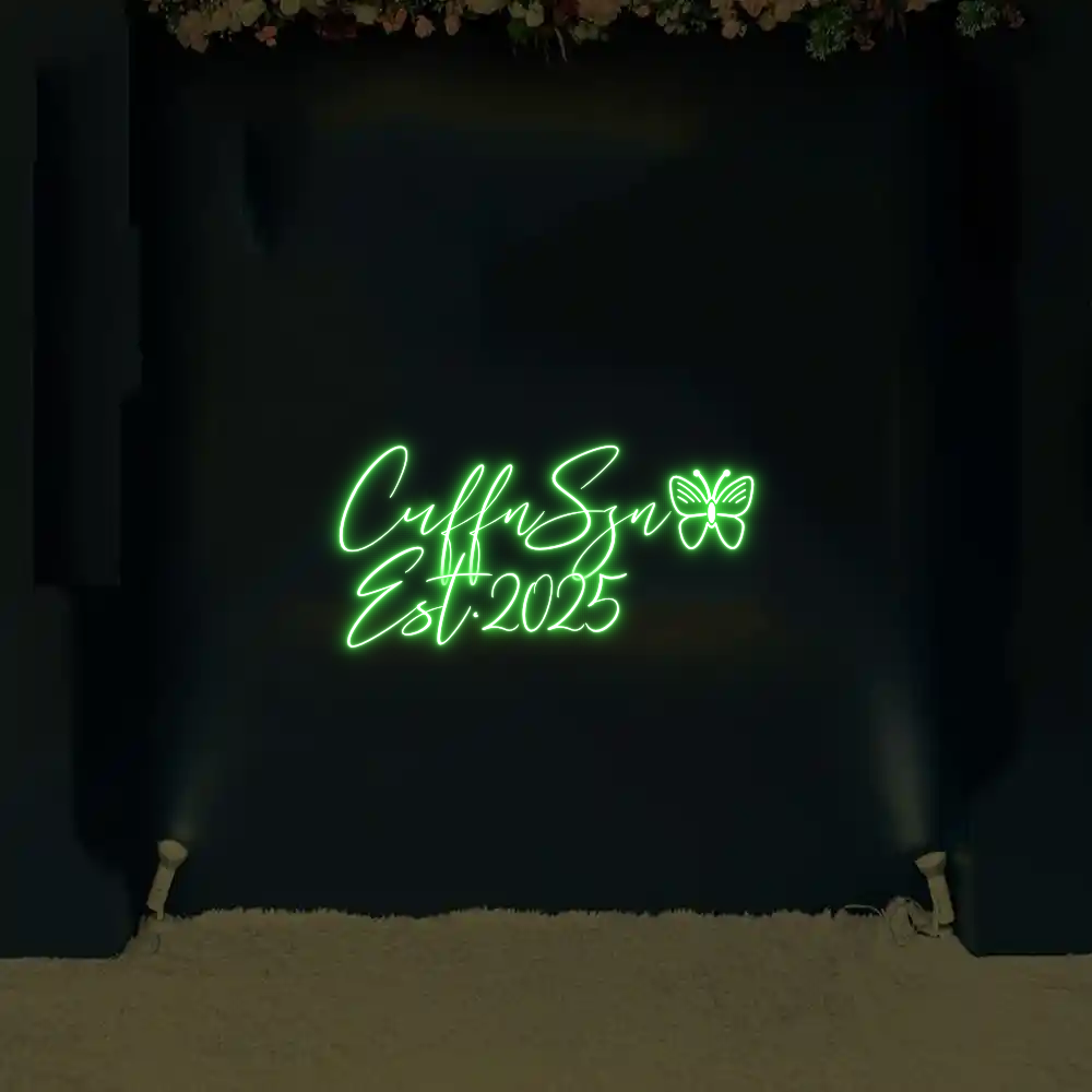 CREATE YOUR OWN WEDDING NEON SIGN CuffnSzn
Es...
