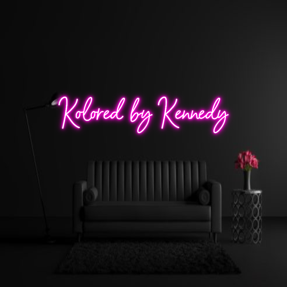 CREATE YOUR OWN WEDDING NEON SIGN Kolored by Ke...
