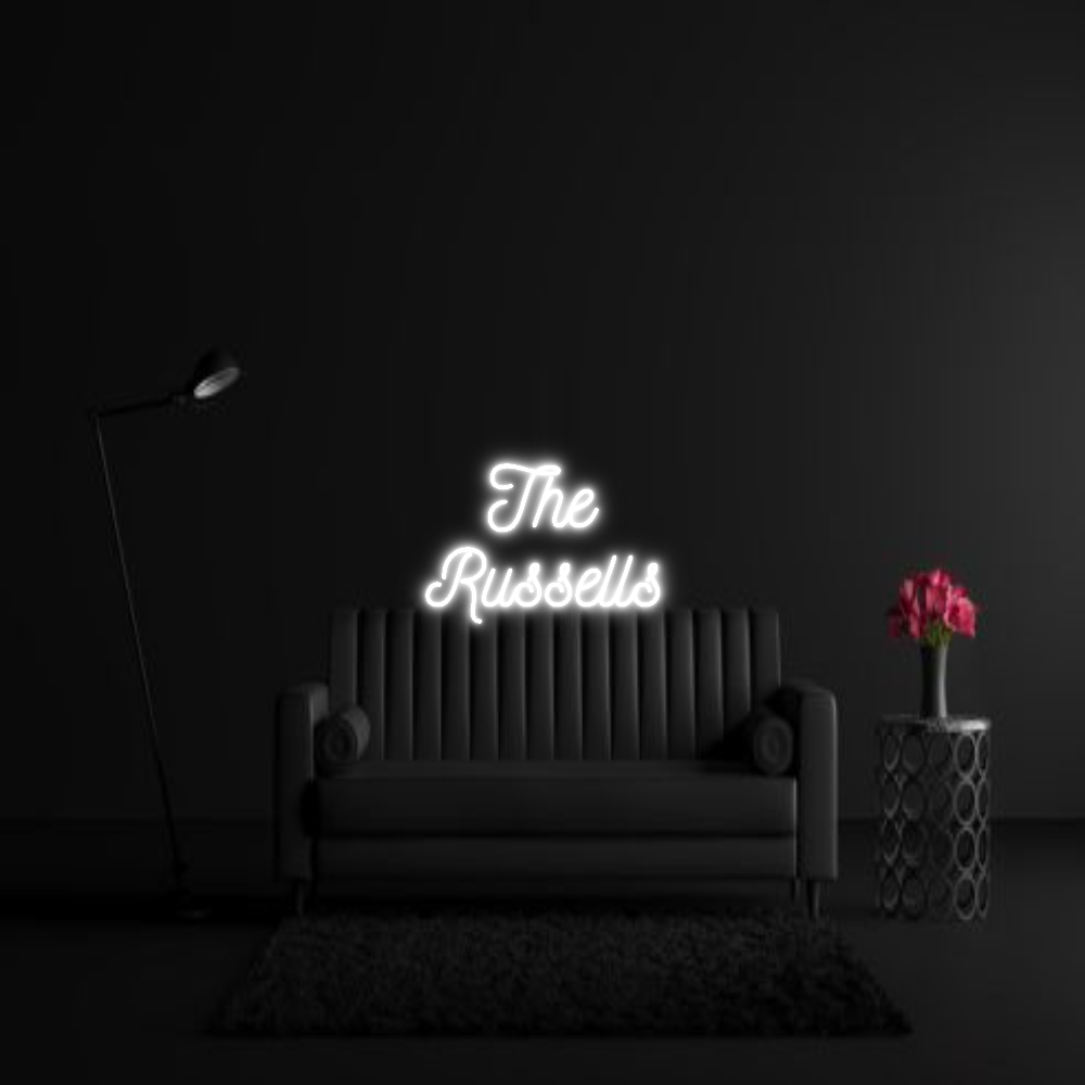 CREATE YOUR OWN WEDDING NEON SIGN The
Russells