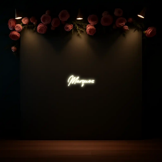 CREATE YOUR OWN WEDDING NEON SIGN Marquez