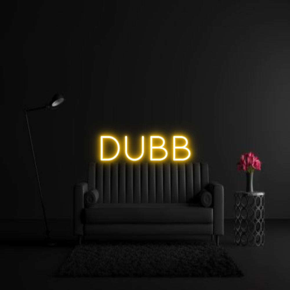 CREATE YOUR OWN WEDDING NEON SIGN DUBB