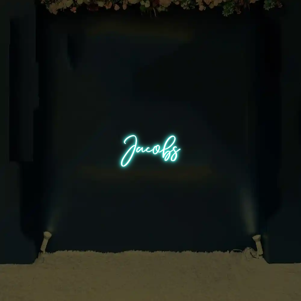 CREATE YOUR OWN WEDDING NEON SIGN Jacobs