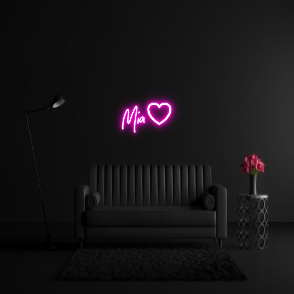 CREATE YOUR OWN WEDDING NEON SIGN Mia