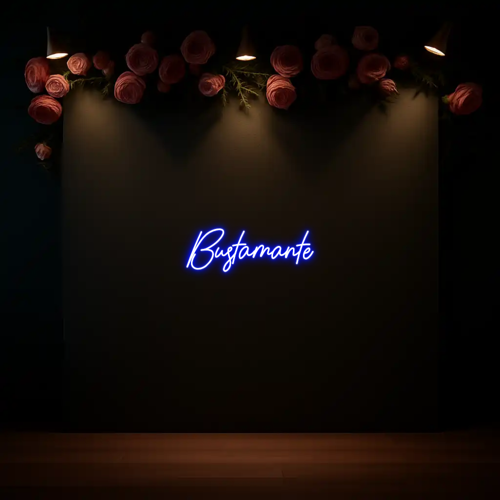 CREATE YOUR OWN WEDDING NEON SIGN Bustamante