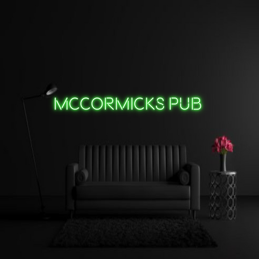 CREATE YOUR OWN WEDDING NEON SIGN McCormicks pub