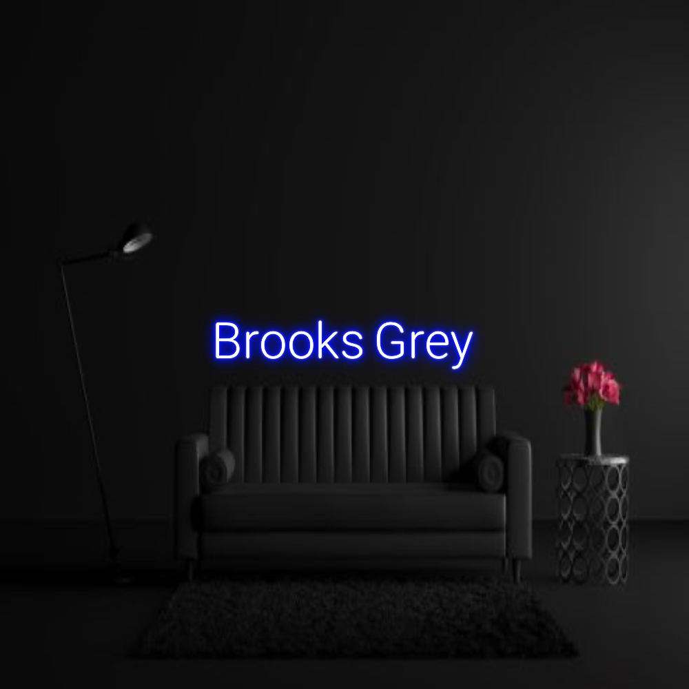CREATE YOUR OWN WEDDING NEON SIGN Brooks Grey