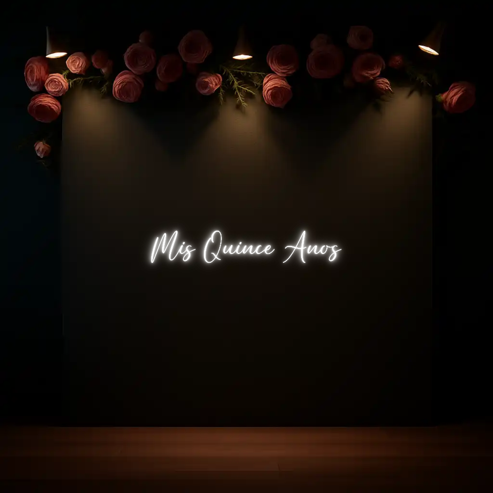 CREATE YOUR OWN WEDDING NEON SIGN Mis Quince Anos