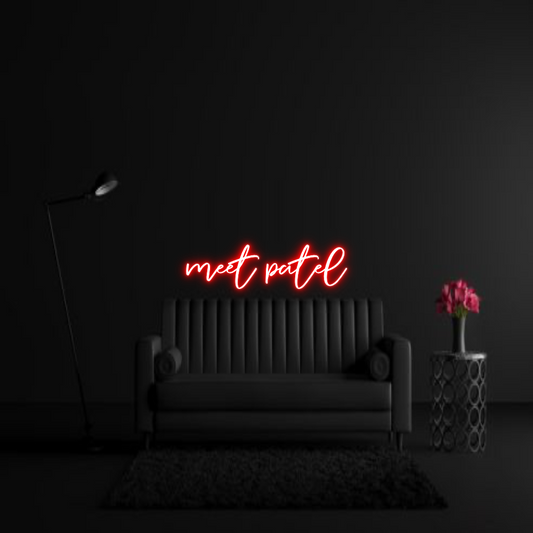 CREATE YOUR OWN WEDDING NEON SIGN meet patel