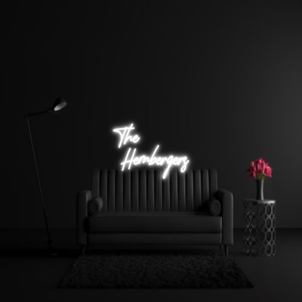 CREATE YOUR OWN WEDDING NEON SIGN The
Hemberg...