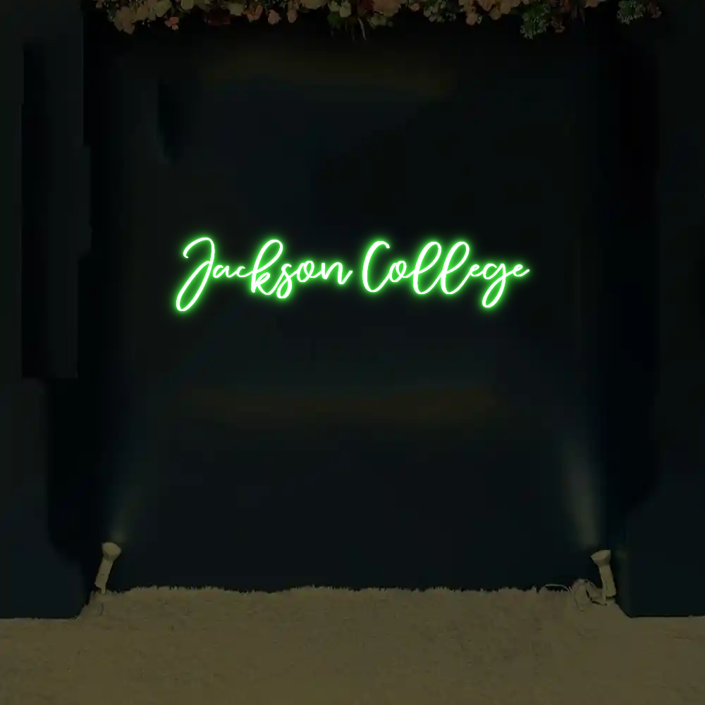 CREATE YOUR OWN WEDDING NEON SIGN Jackson College