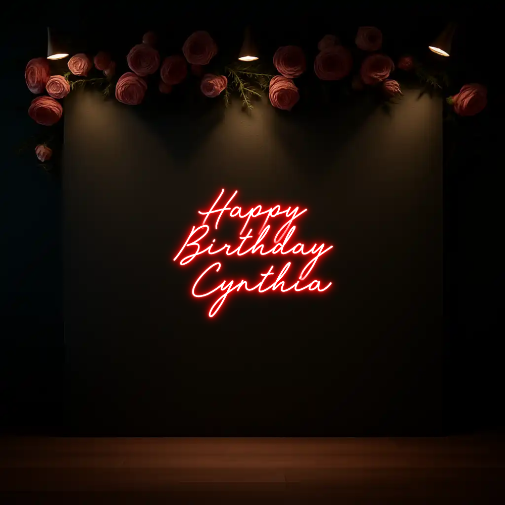 CREATE YOUR OWN WEDDING NEON SIGN Happy
Birth...