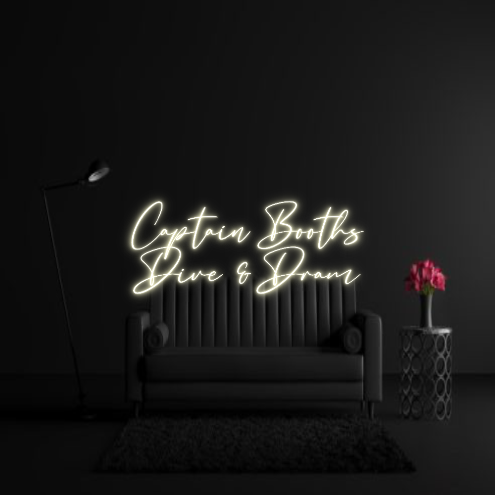 CREATE YOUR OWN WEDDING NEON SIGN Captain Booth...